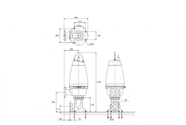 Насос GRUNDFOS SEV.80.80.92.2.51D 9.2kW 400V