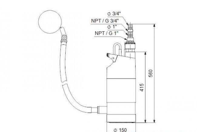 Колодезный насос Grundfos SB 3-35 AW