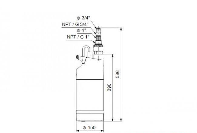 Колодезный насос Grundfos SB 3-35 A