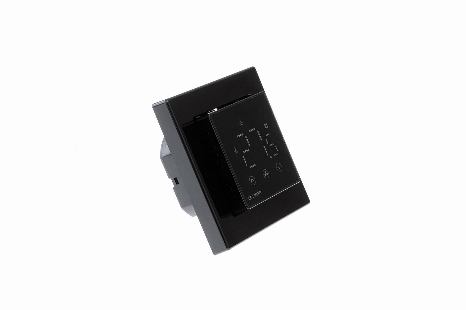 Ридан 088L1143R — Электронный комнатный термостат RSmart-SB (РСмарт-SB) с Wi-Fi подключением 230V, черный